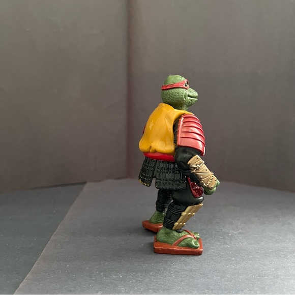 1993 Playmates TMNT Teenage Mutant Ninja Turtles Movie III 3 Samurai Raphael - Picture 2 of 6